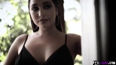 Alison Rey and Karlee Grey share with stepdads dick